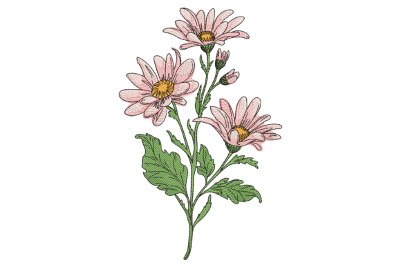 Beautiful Pink Daisy Flower: A Craft Fair Review