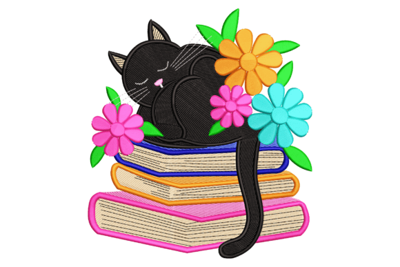 Cat with Books: A Boutique Sweatshirt Design Review