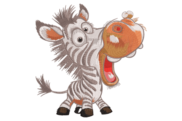 Crazy Zebra: A Playful Embroidery Design Review