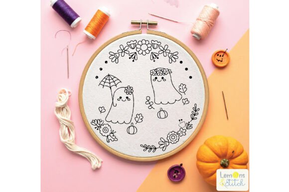 Halloween Ghosts Cute, Floral, Spooky Review