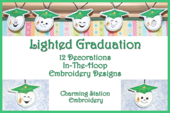 Lighted Graduation Embroidery Design Review