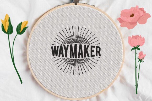Waymaker, Circle Rays, Christian Embroidery Review